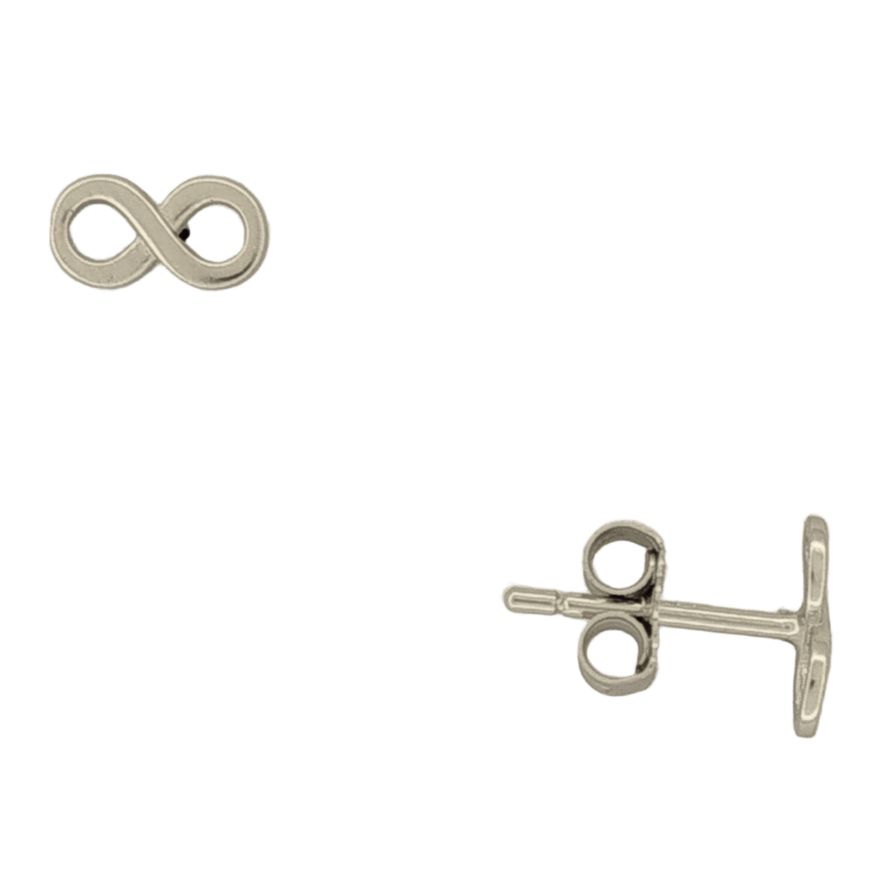 Σκουλαρίκια Άπειρο από Ασήμι 925